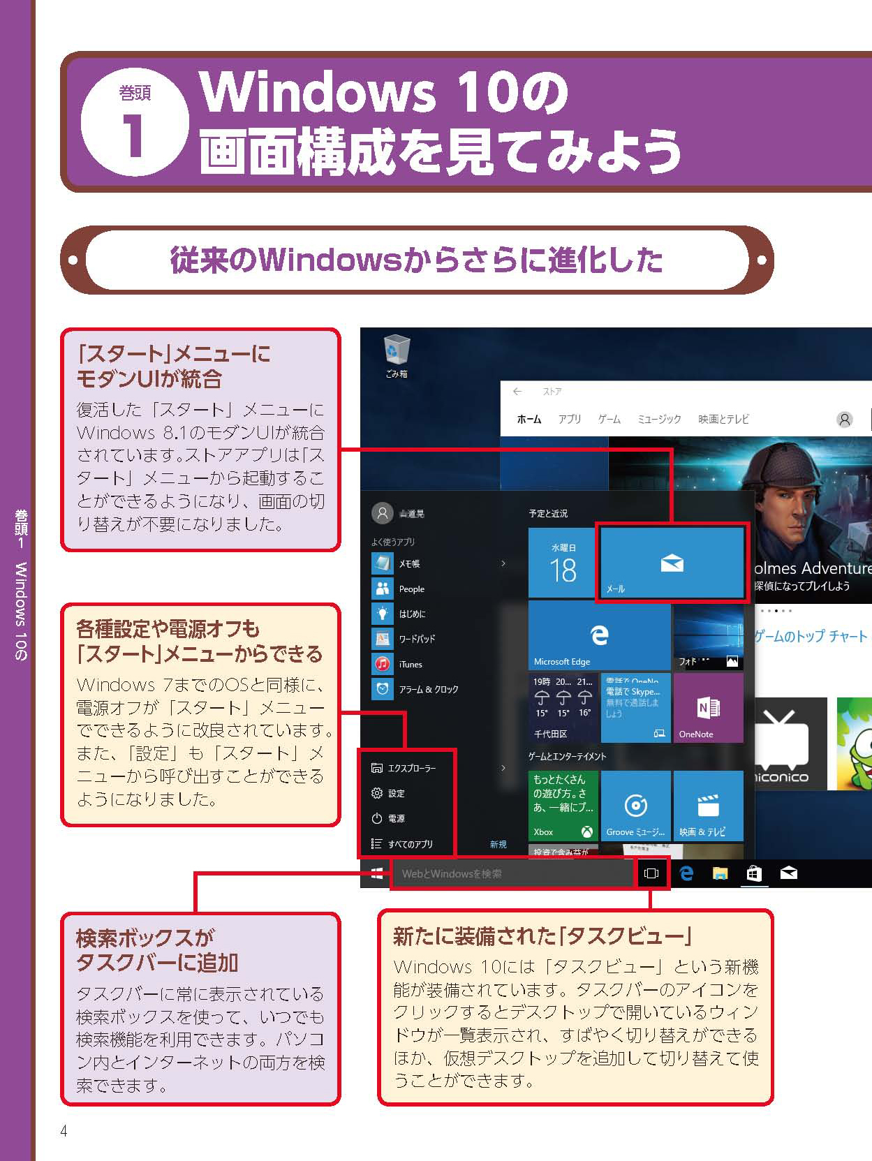 ゼロからわかる Windows10