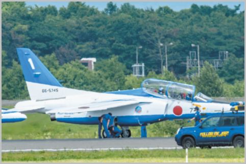 千歳基地航空祭でブルーインパルスにトラブル！