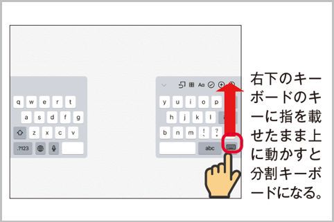 iPadキーボード設定で手書き入力を可能にする