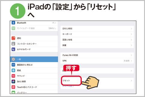 iPadは初期化してバックアップから復元する