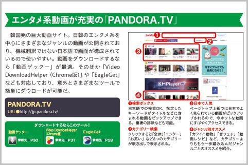 動画サイトのおすすめは韓国発「PANDORA.TV」